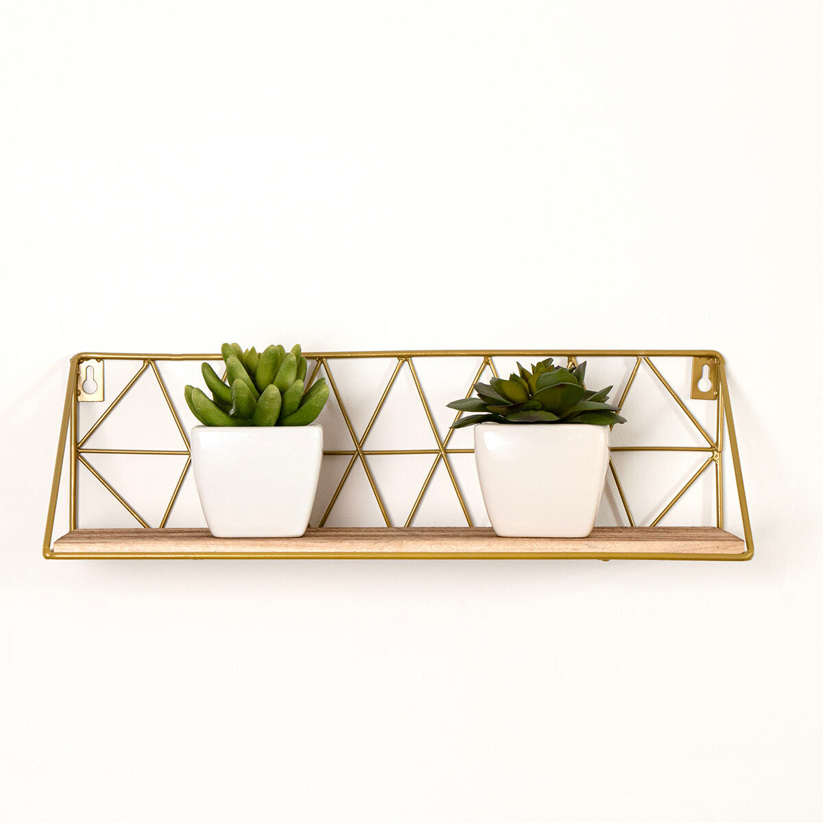 Scaffale Vinthera Moa Acciaio Dorato 40 x 12 x 12 cm (8 Unità)