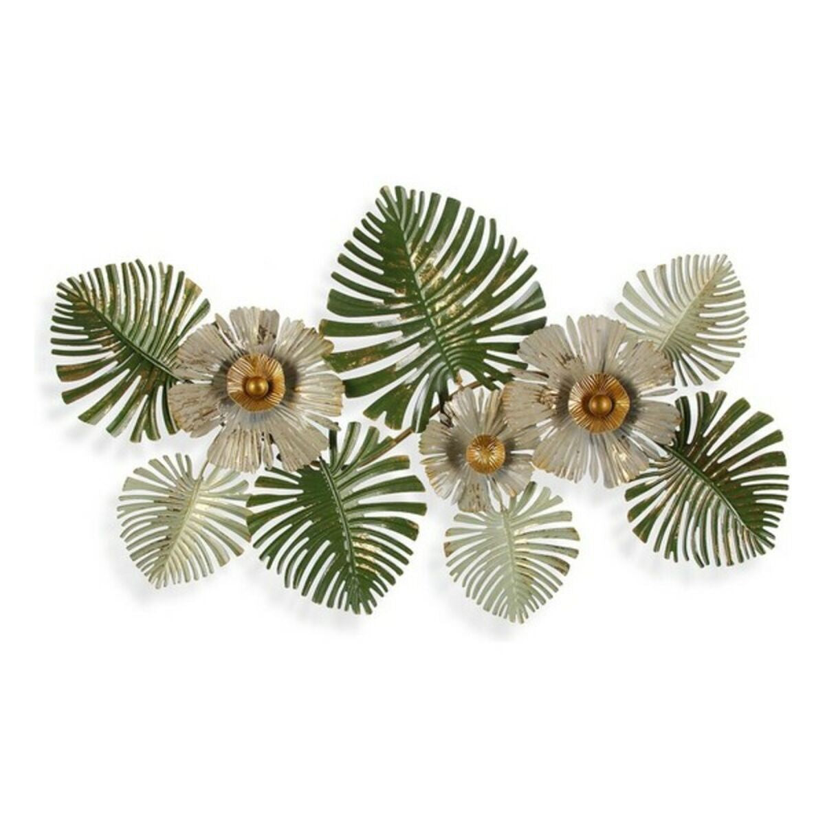 Decorazione da Parete Versa S3406170 Floreale Metallo (6,4 x 48,9 x 91,4 cm)