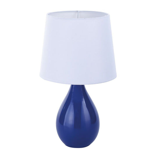 Lampada da tavolo Versa Aveiro Azzurro Ceramica (20 x 35 x 20 cm)