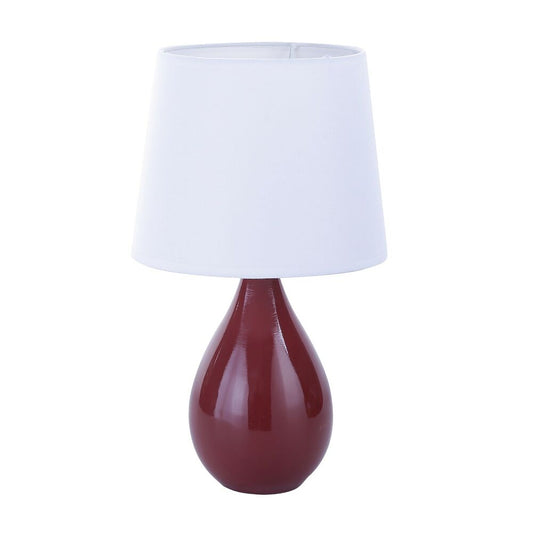 Lampada da tavolo Versa Camy Rosso Ceramica (20 x 35 x 20 cm)