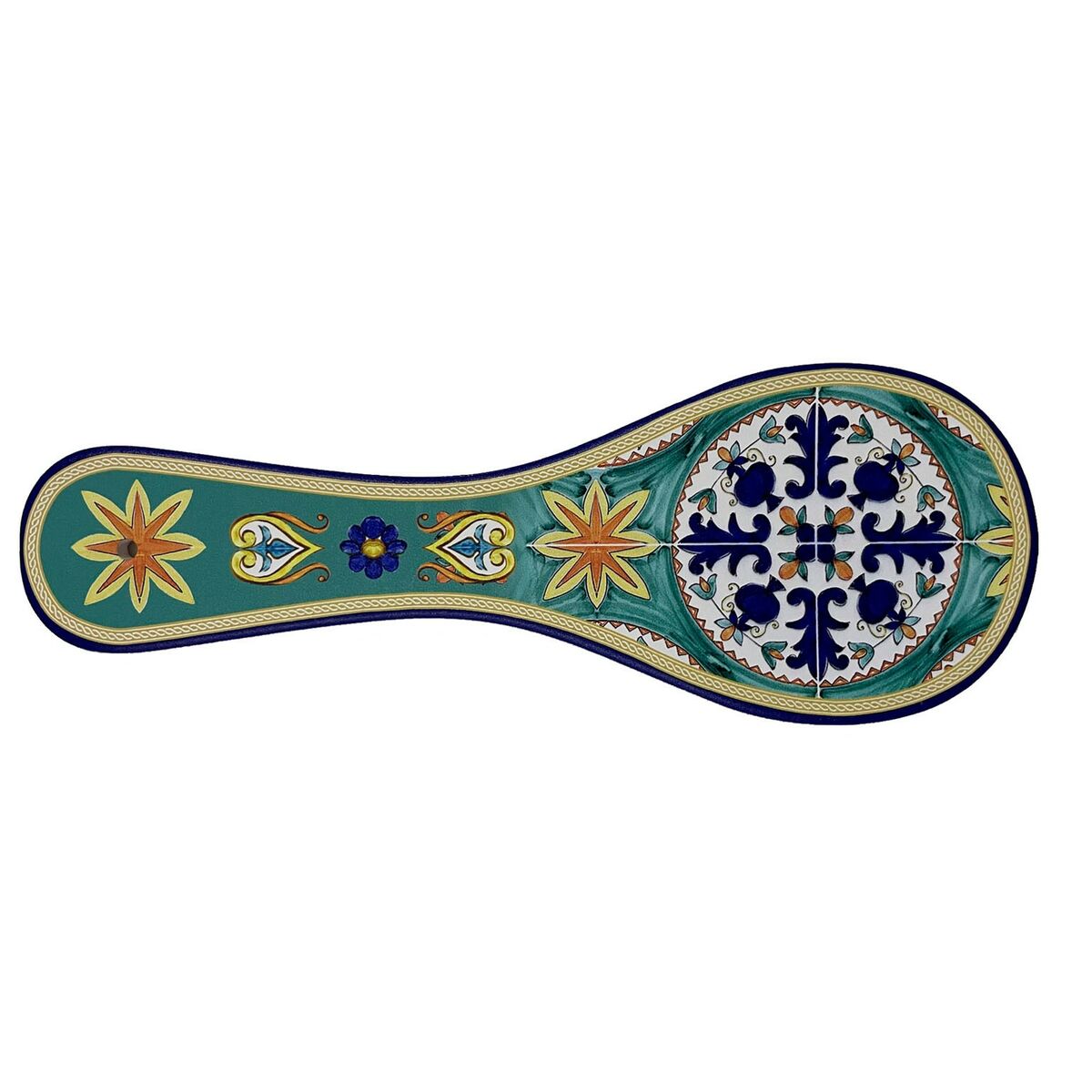 Poggiamestolo Versa Verde Ceramica (10 x 28 cm)