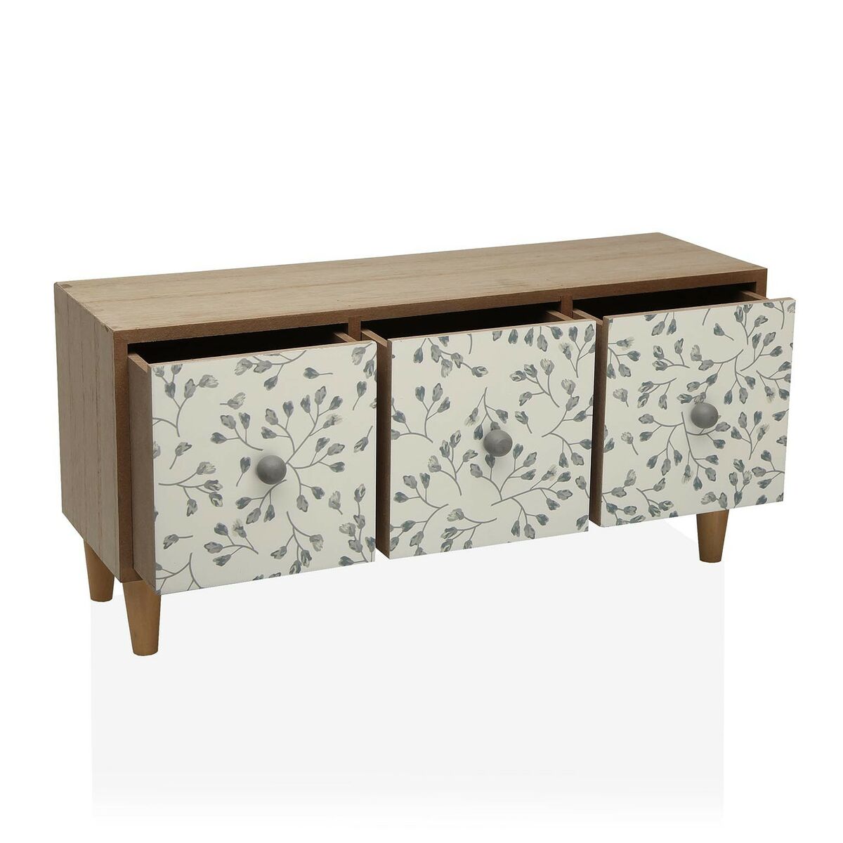 Scatola-Portagioie Versa Oxford Legno (11 x 16,2 x 34 cm)