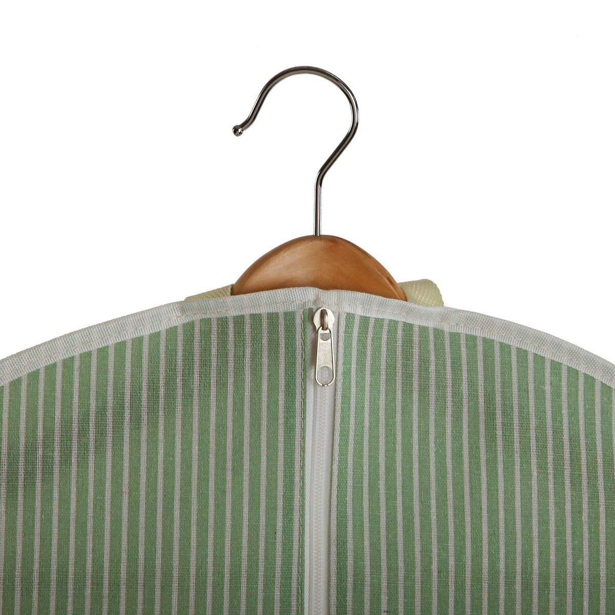 Custodia per Vestiti Versa Righe Verde 100 x 60 cm