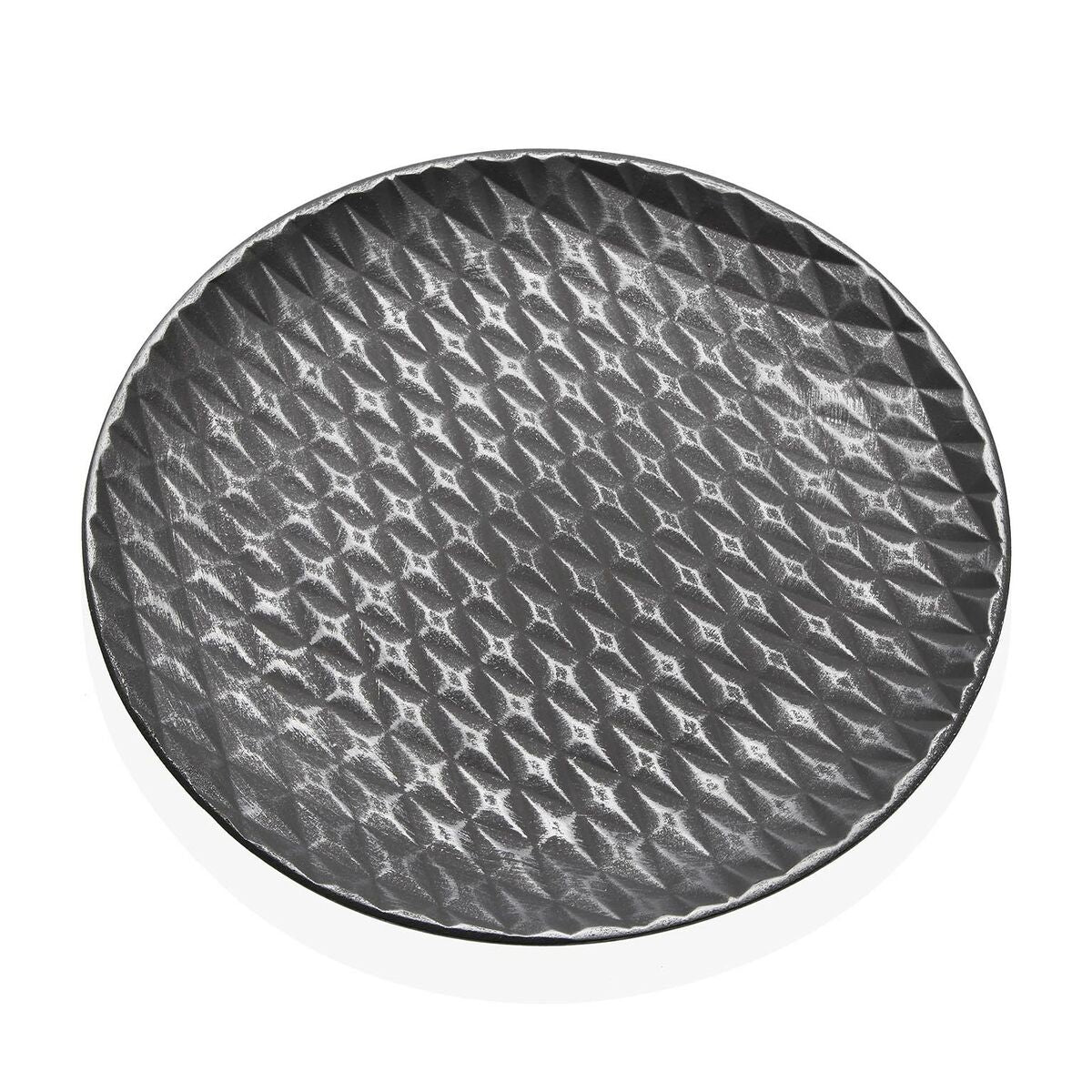 Centrotavola Versa Argentato 40 x 3 x 40 cm
