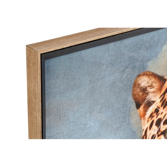 Quadro DKD Home Decor Leopardo (74 x 3 x 97 cm)