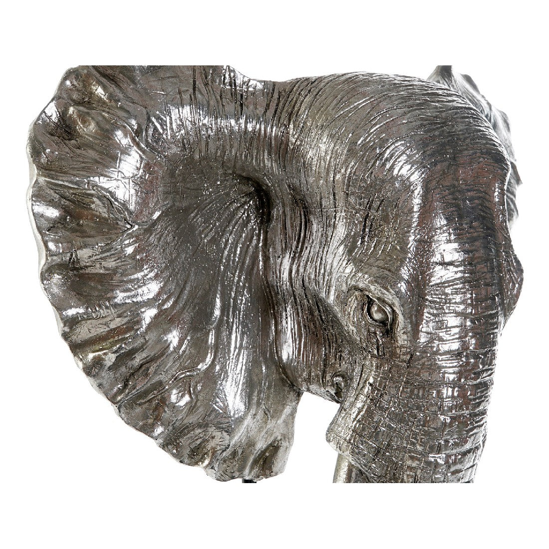 Statua Decorativa DKD Home Decor Resina Elefant Legno MDF (42 x 30 x 56 cm)