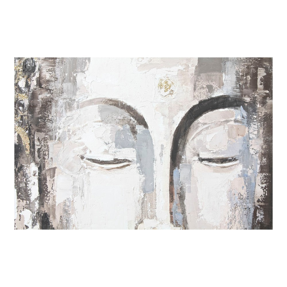 Quadro DKD Home Decor Buddha (100 x 3.8 x 100 cm)