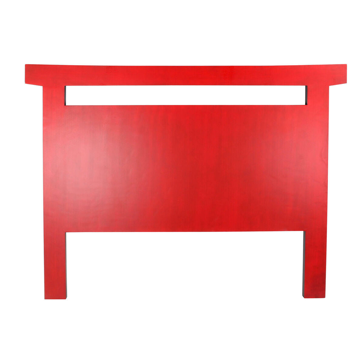 Testiera del Letto DKD Home Decor Abete Rosso Nero MDF (160 x 4 x 120 cm)