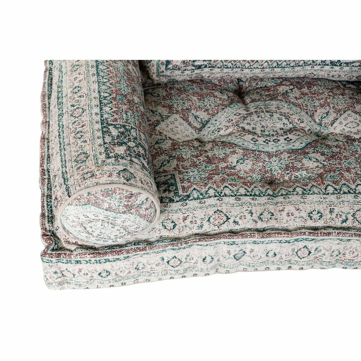 Poltrona DKD Home Decor 8424001817511 Cotone Verde (90 x 50 x 55 cm)