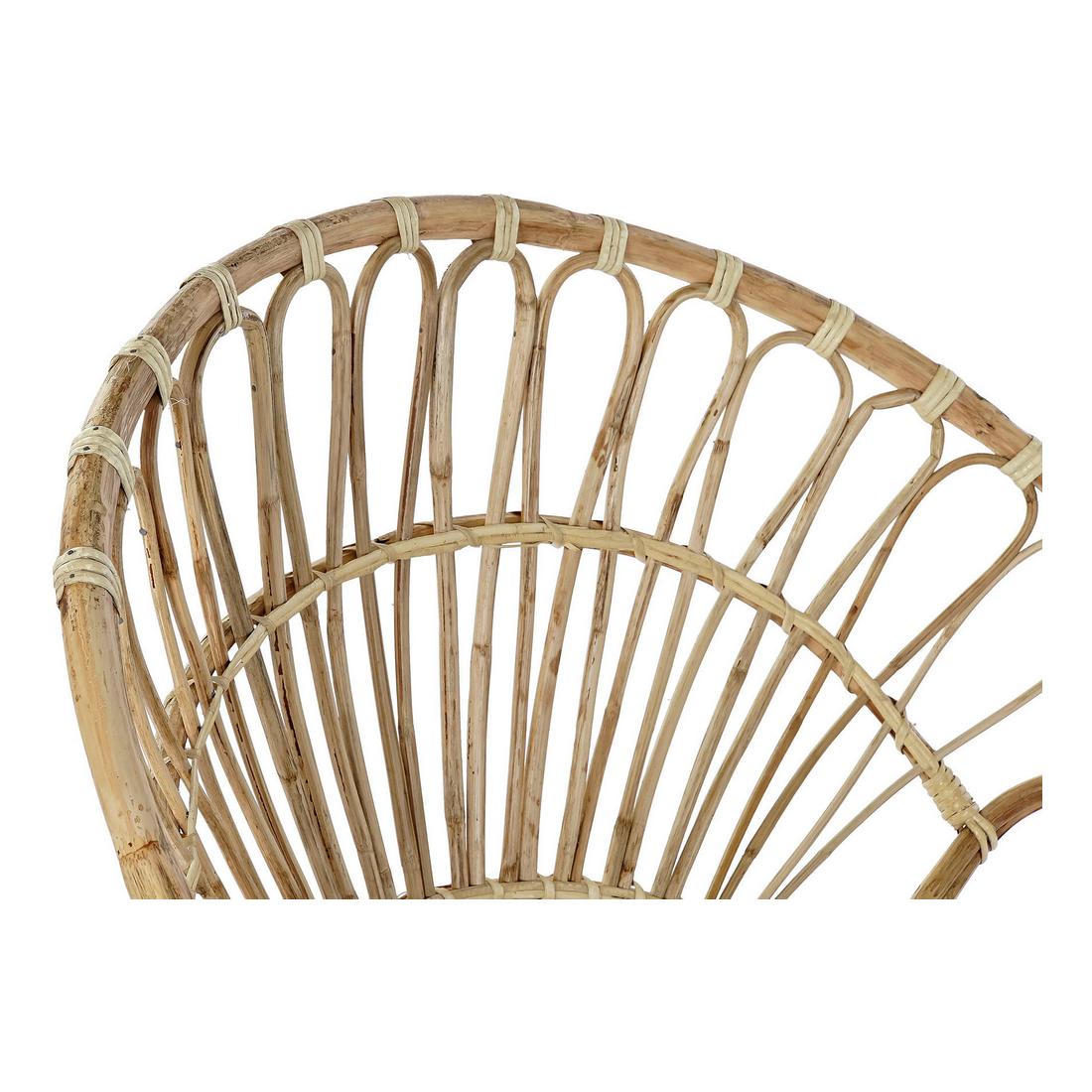 Sedia da giardino DKD Home Decor 8424001825158 Rattan (76 x 46 x 81 cm)