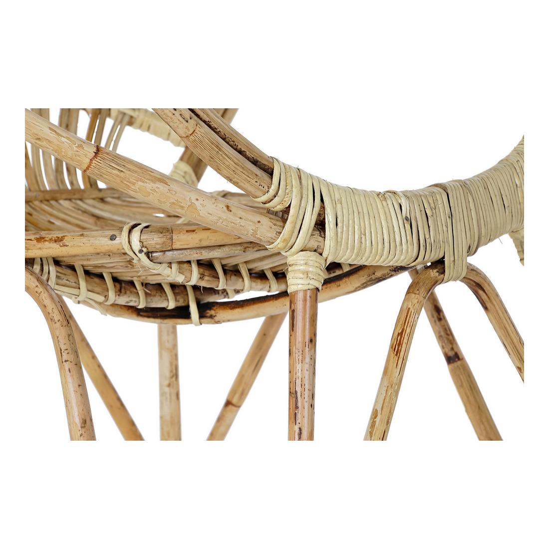 Sedia da giardino DKD Home Decor 8424001825158 Rattan (76 x 46 x 81 cm)