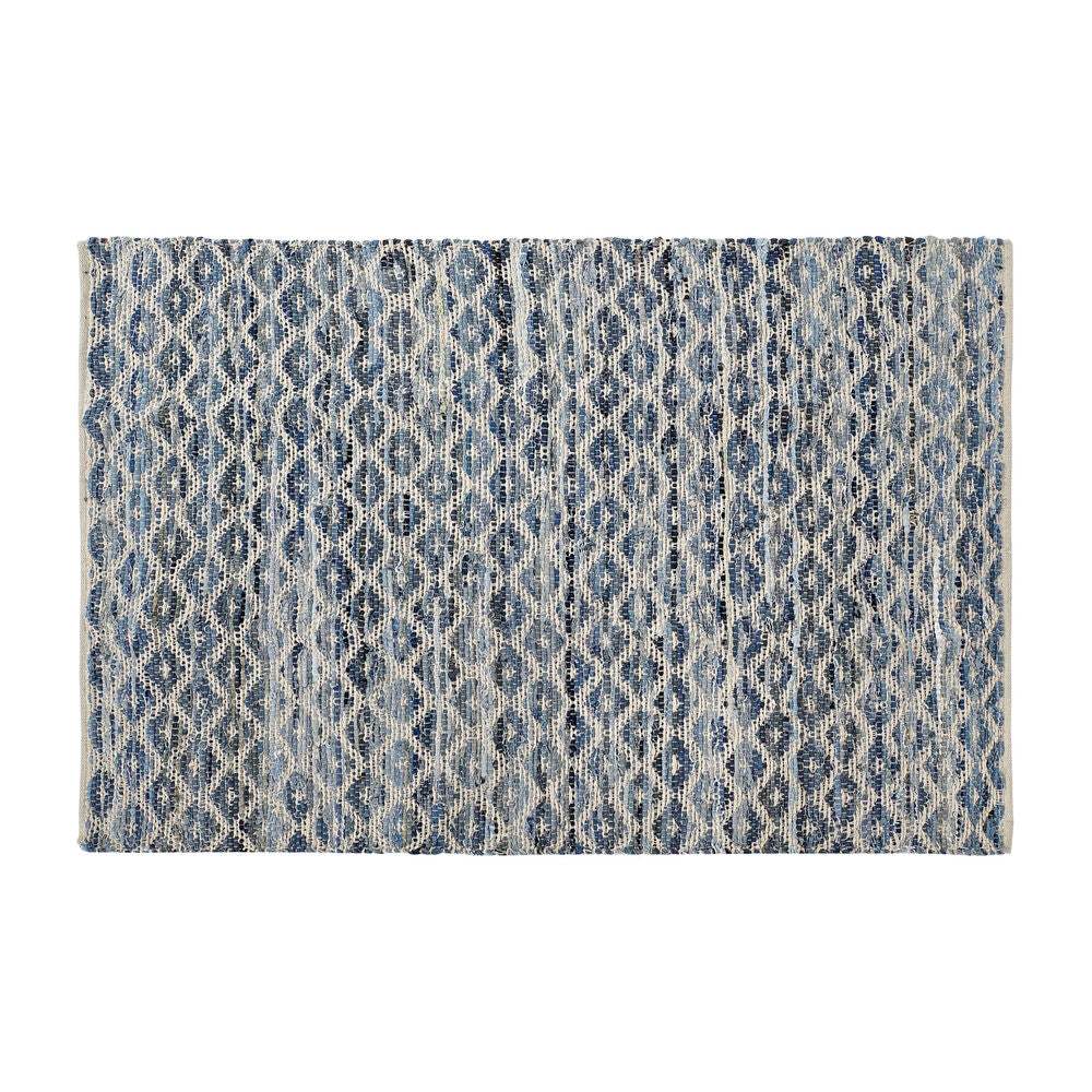 Tappeto DKD Home Decor Azzurro Bianco (120 x 180 x 1 cm)