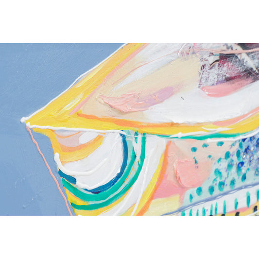 Quadro DKD Home Decor Tela Vaso (2 pezzi) (80 x 2.8 x 80 cm)