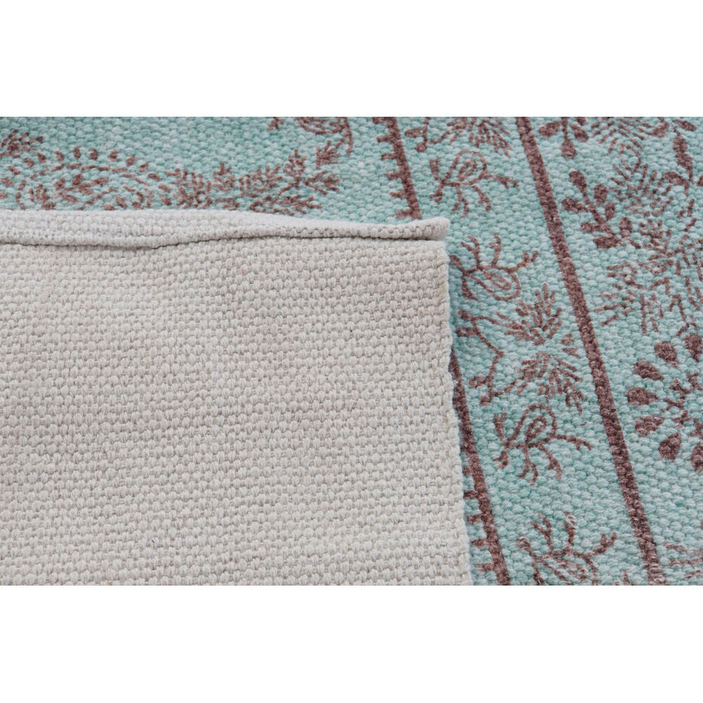 Tappeto DKD Home Decor Azzurro Verde Arabo (120 x 180 x 0,4 cm) (2 Unità)