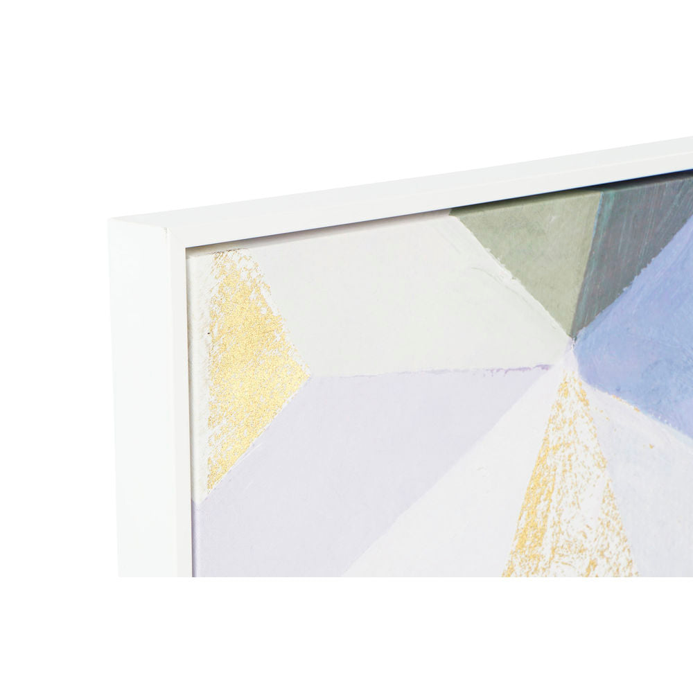 Quadro DKD Home Decor Abstract (2 pezzi) (103 x 4.5 x 103 cm)