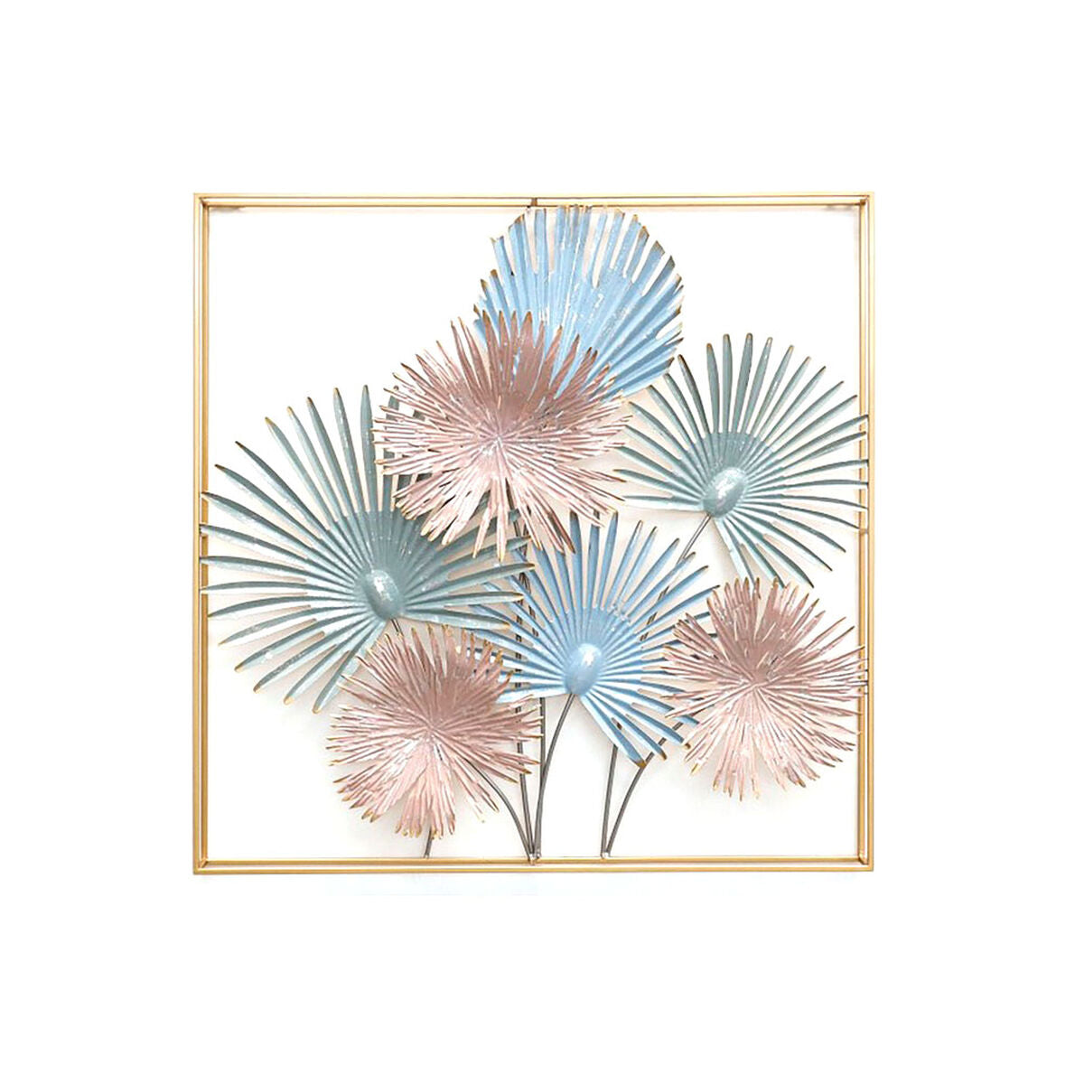 Decorazione da Parete DKD Home Decor Metallo (90 x 7 x 90 cm)