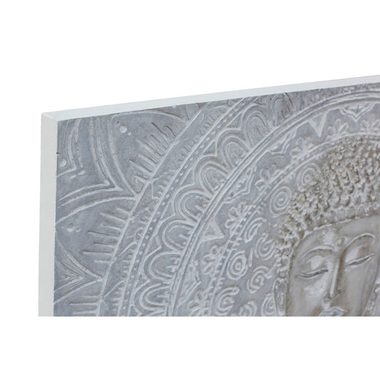 Quadro DKD Home Decor Buddha (2 pezzi) (120 x 2.8 x 80 cm)