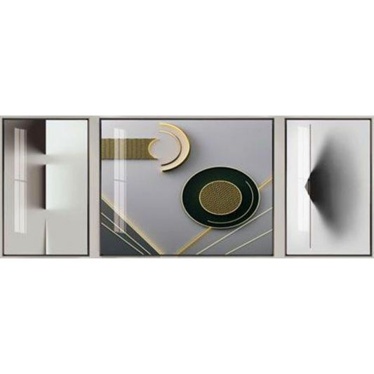 Quadro DKD Home Decor Abstract (3 pezzi) (240 x 3 x 80 cm)