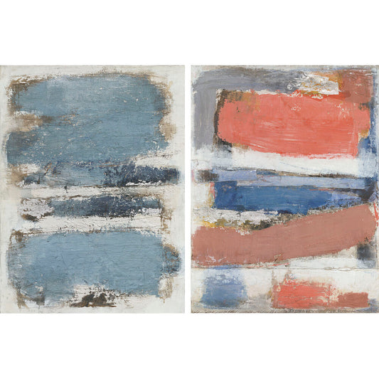 Quadro DKD Home Decor Abstract (90 x 2.4 x 120 cm) (2 pezzi)