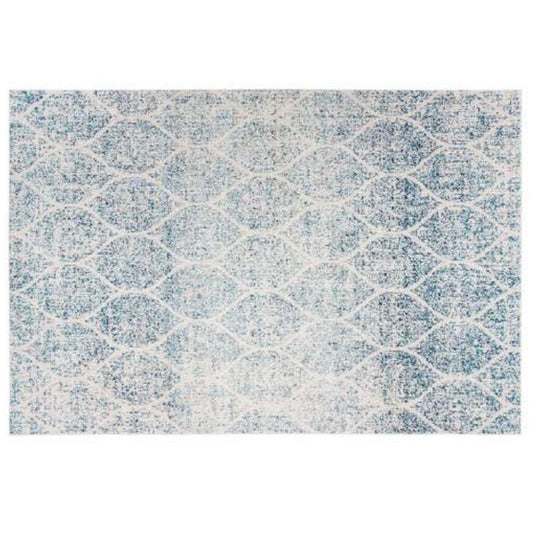 Tappeto DKD Home Decor Azzurro Cotone Chenille (120 x 180 x 1 cm)