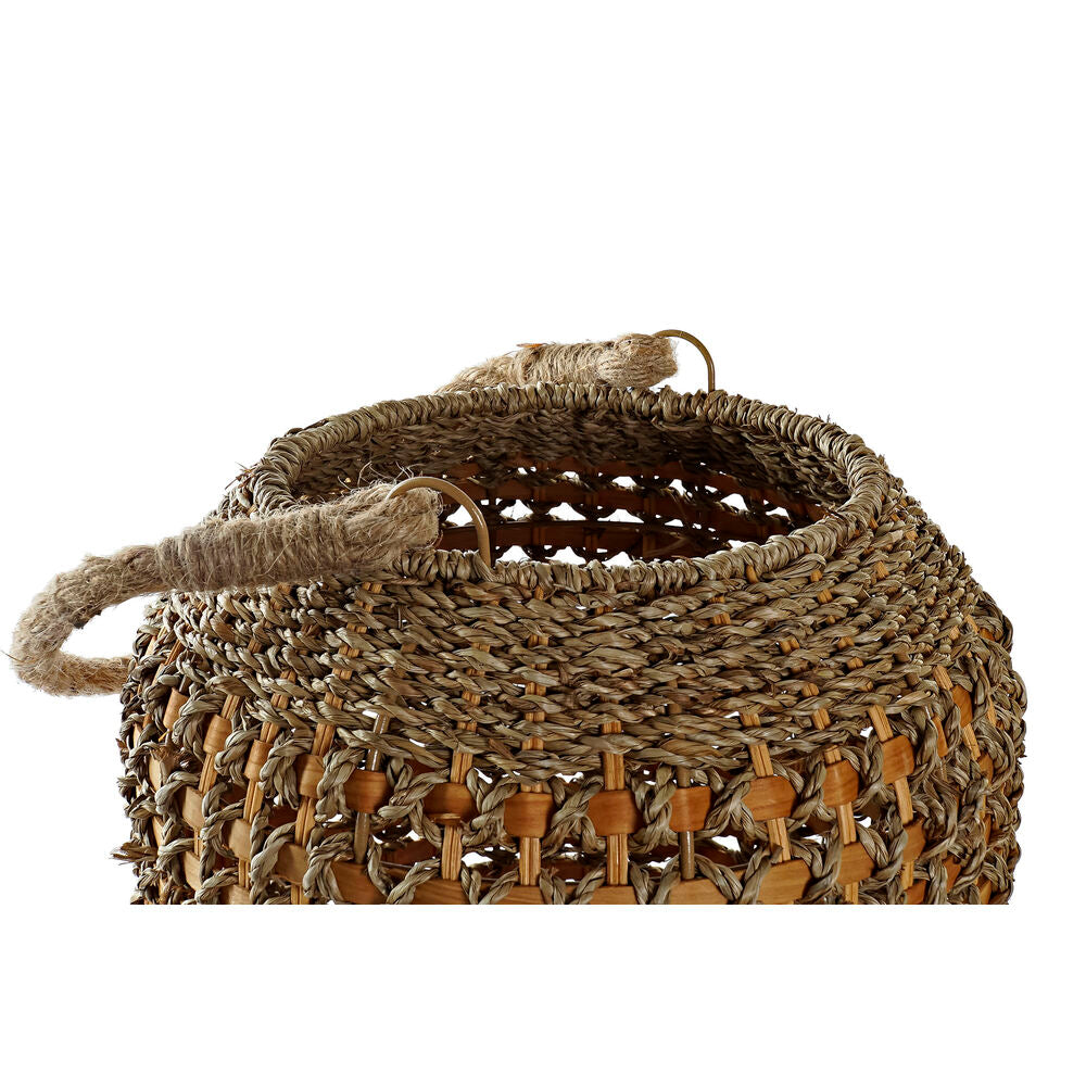 Lanterna DKD Home Decor Naturale Fibra (25 x 25 x 53 cm)