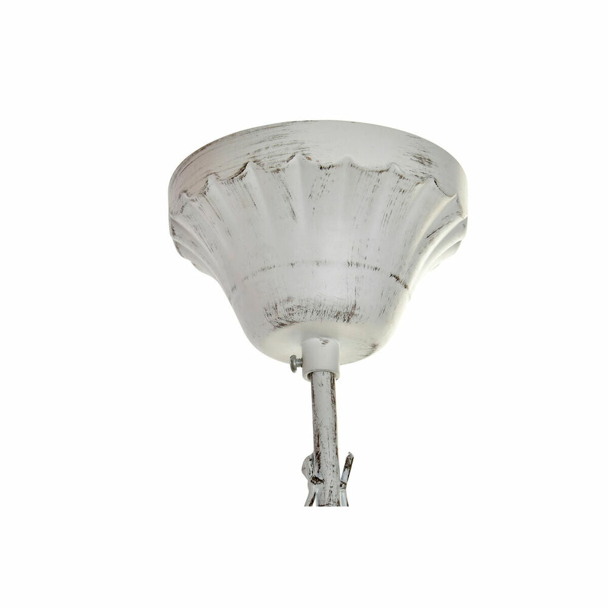 Lampadario DKD Home Decor 200W Metallo Bianco (70 x 70 x 63 cm)