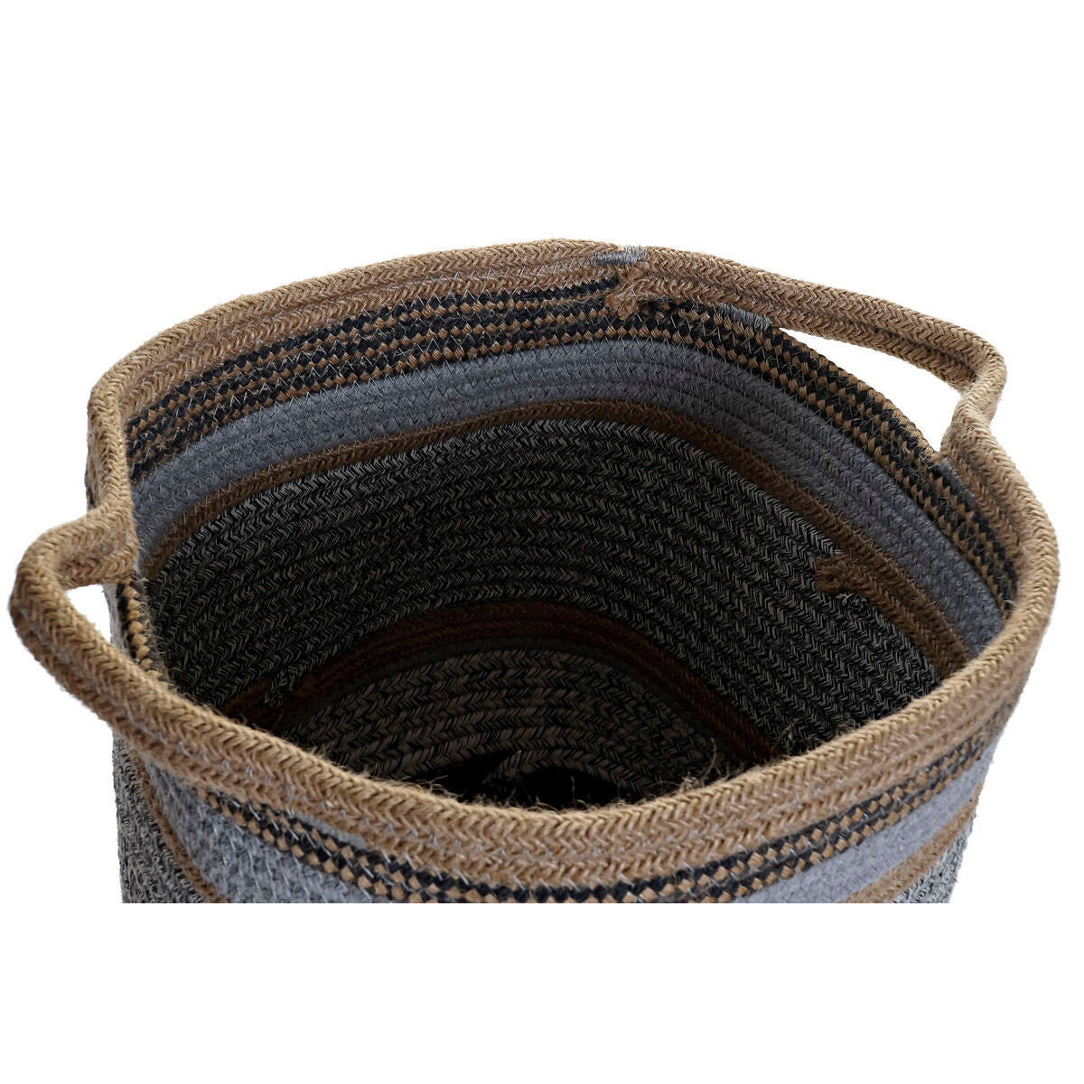Set di Cestini DKD Home Decor Cotone Iuta (40 x 40 x 45 cm)