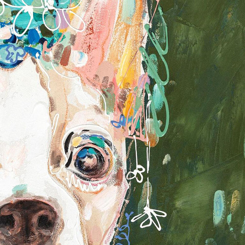 Quadro DKD Home Decor Cane Moderno (90 x 3,7 x 90 cm) (2 Unità)