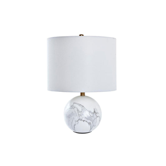 Lampada da tavolo DKD Home Decor Dorato Bianco 220 V 50 W Moderno (36 x 36 x 52 cm)