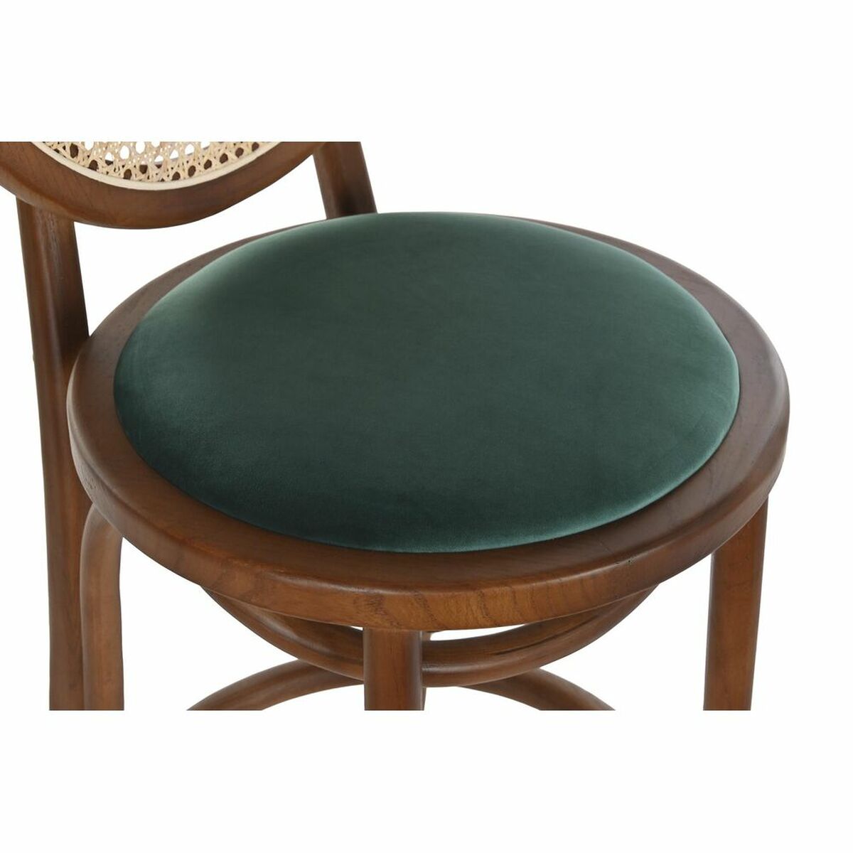 Sgabello DKD Home Decor 43 x 43 x 108 cm Marrone scuro