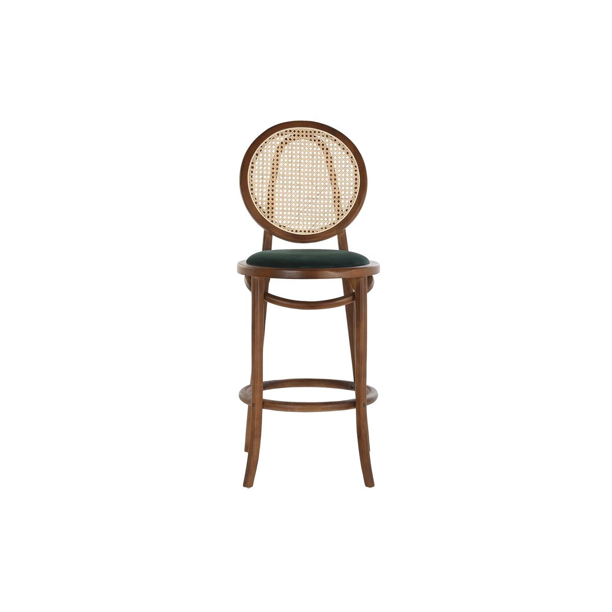 Sgabello DKD Home Decor 43 x 43 x 108 cm Marrone scuro