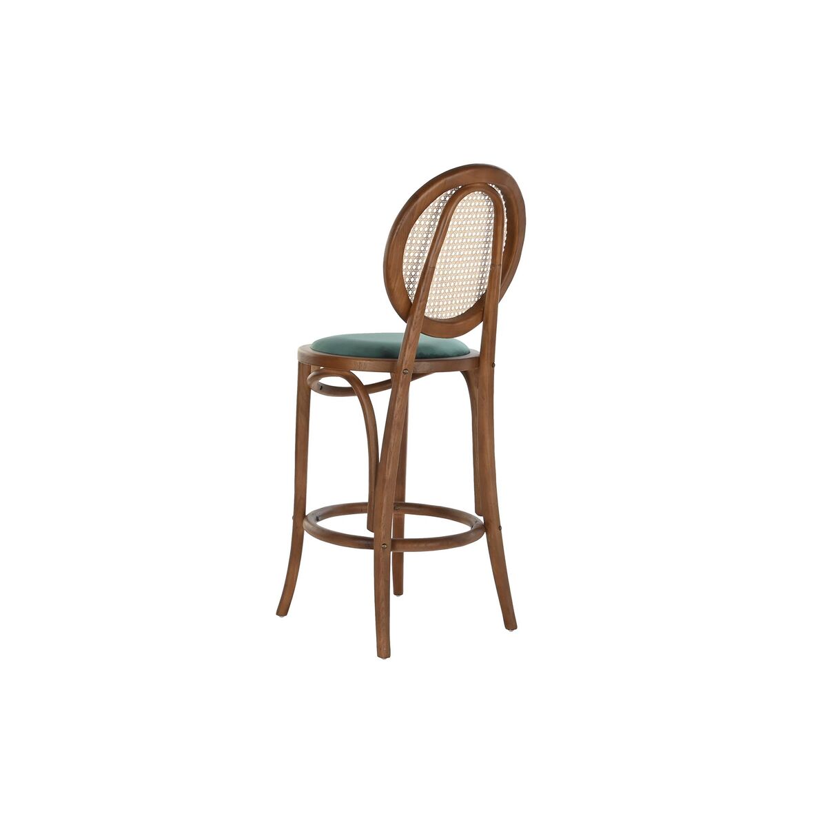 Sgabello DKD Home Decor 43 x 43 x 108 cm Marrone scuro
