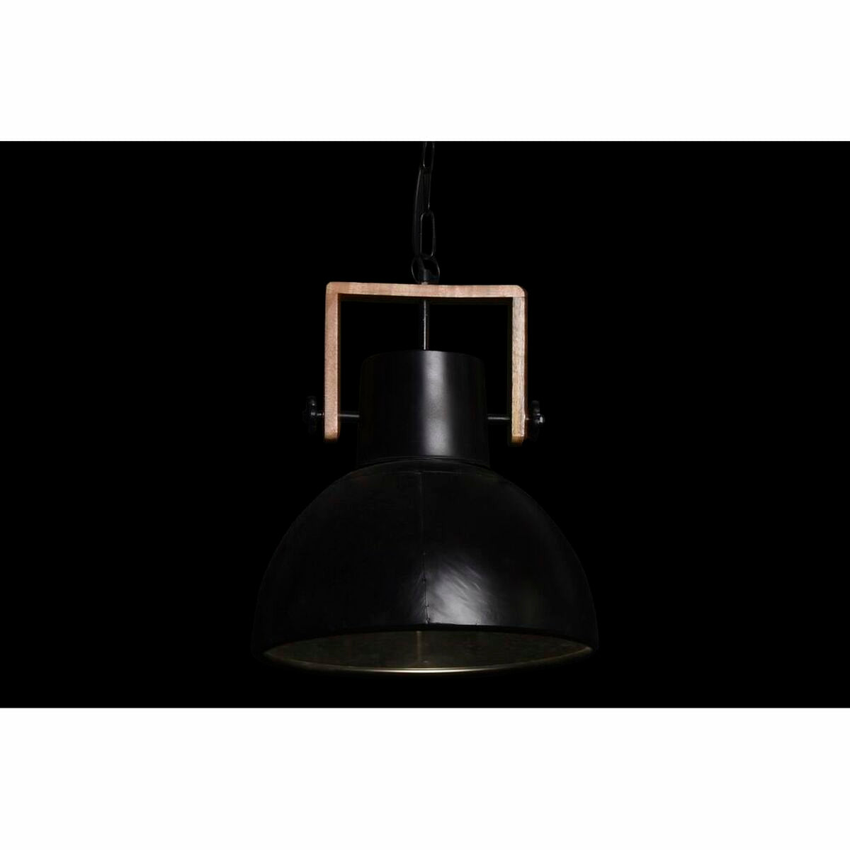 Lampadario DKD Home Decor Nero Marrone 220 V 50 W (40 x 40 x 49 cm)