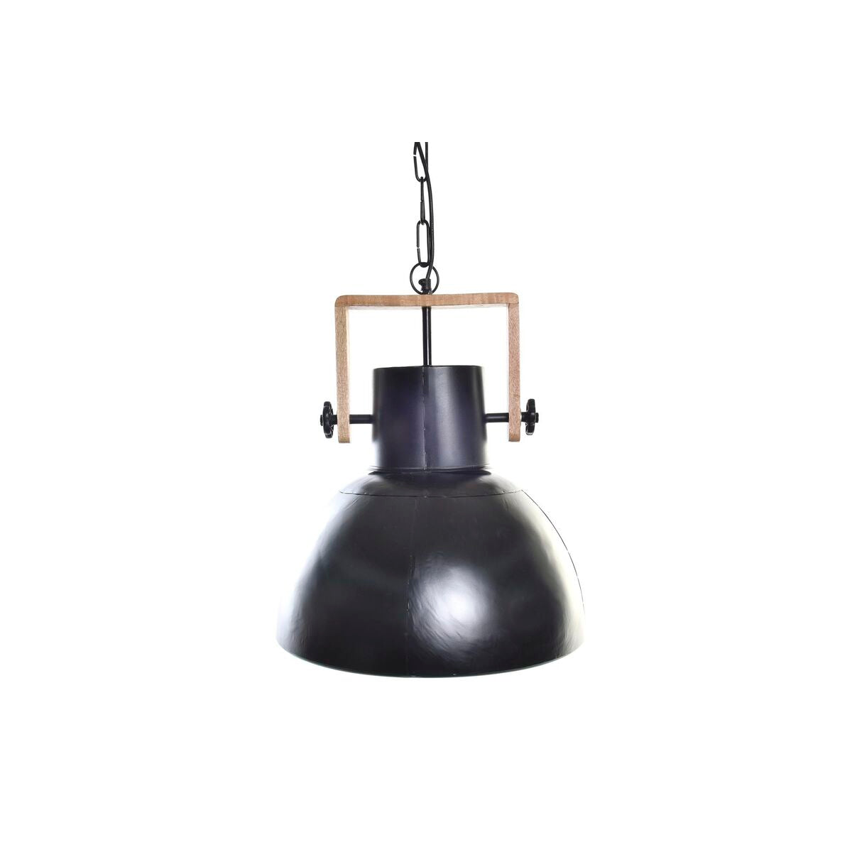 Lampadario DKD Home Decor Nero Marrone 220 V 50 W (40 x 40 x 49 cm)