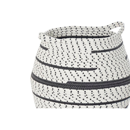 Set di Cestini DKD Home Decor Cotone Iuta (40 x 40 x 40 cm) (2 Unità)