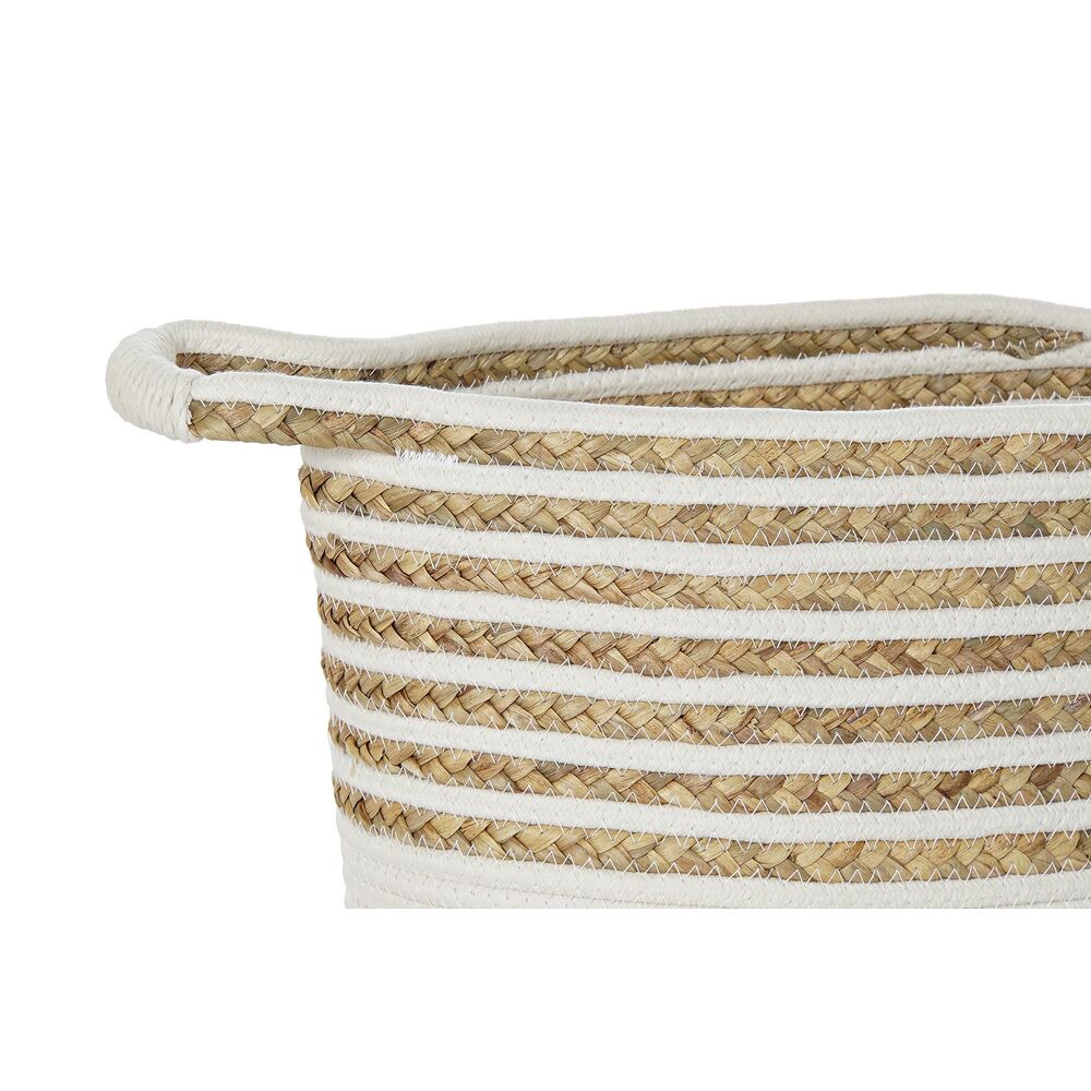 Set di Cestini DKD Home Decor Cotone (36 x 36 x 34 cm)