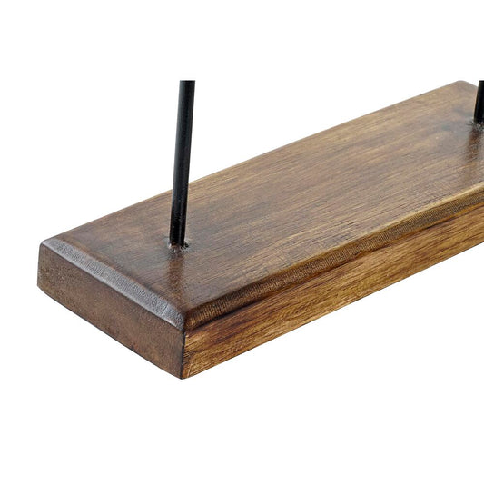 Statua Decorativa DKD Home Decor Multicolore Ferro Cerchi