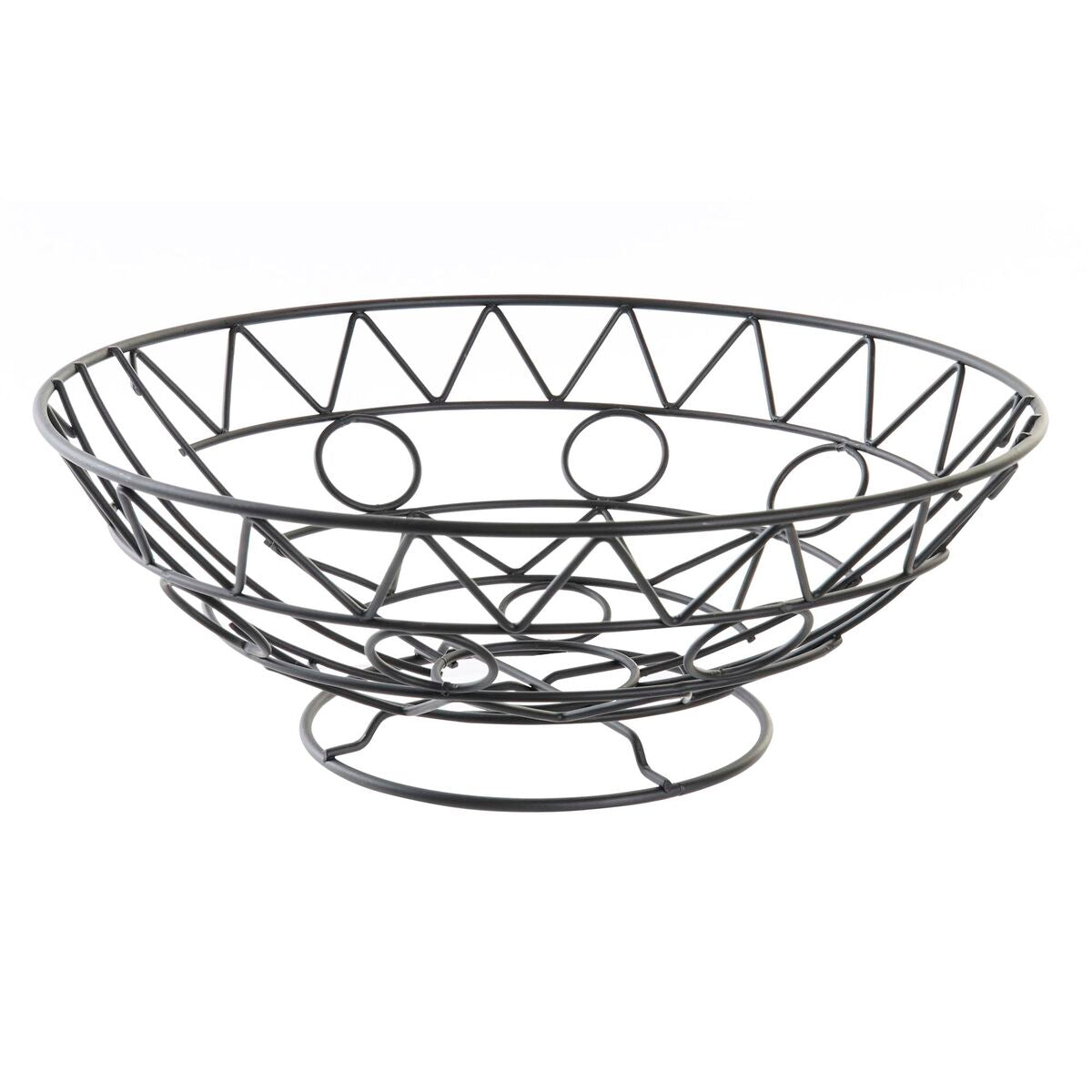 Portafrutta DKD Home Decor Metallo (28 x 28 x 10 cm)