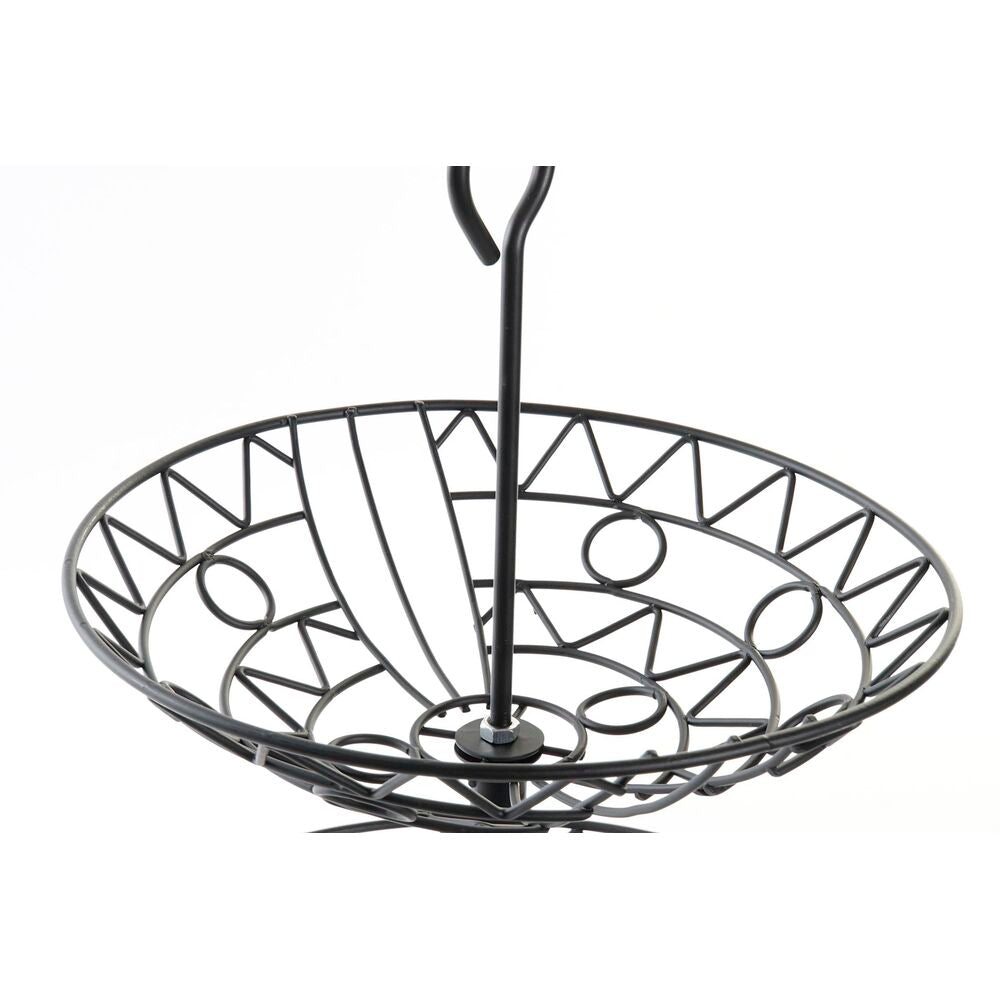 Portafrutta DKD Home Decor Metallo (28 x 28 x 40 cm)