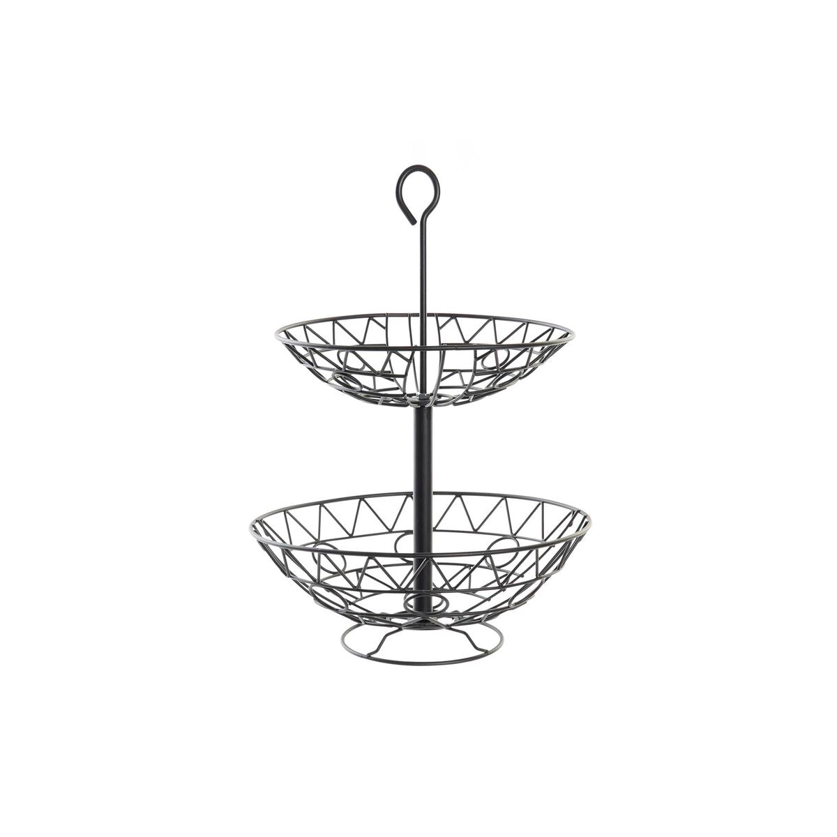 Portafrutta DKD Home Decor Metallo (28 x 28 x 40 cm)