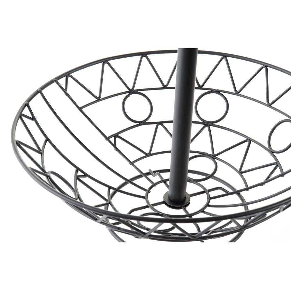 Portafrutta DKD Home Decor Metallo (28 x 28 x 58 cm)