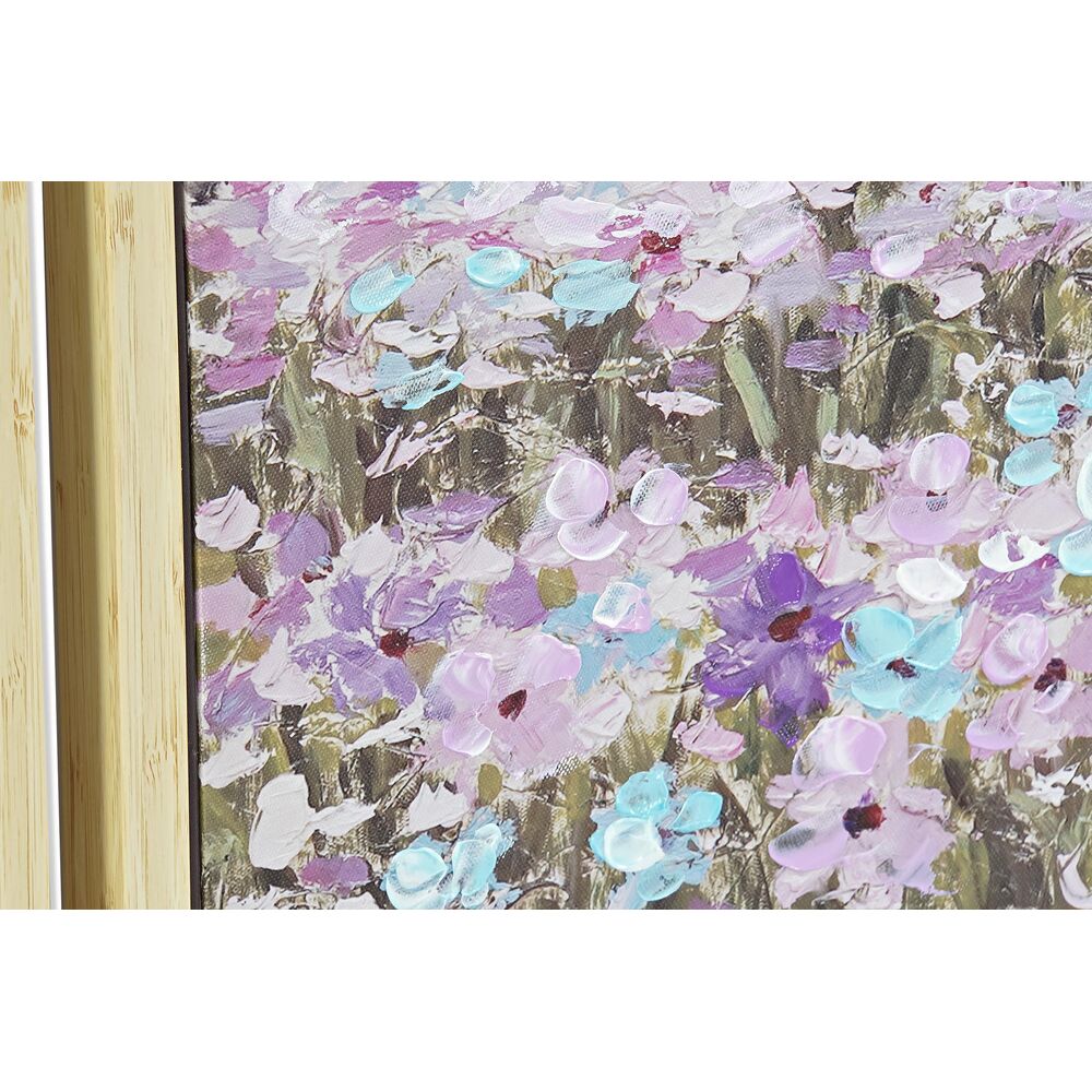 Quadro DKD Home Decor Spiaggia Mediterraneo (100 x 4 x 100 cm) (2 Unità)