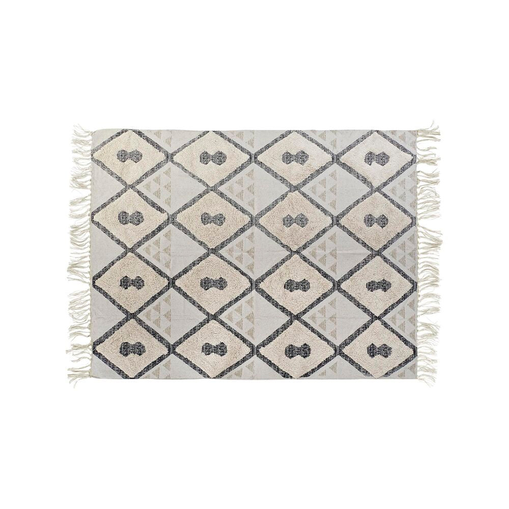 Tappeto DKD Home Decor Beige Moderno (120 x 180 x 1 cm)