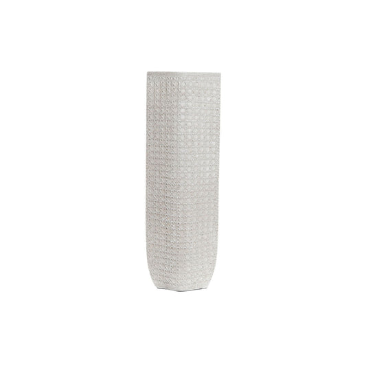 Vaso DKD Home Decor Bianco Resina Moderno (20 x 12 x 58 cm)