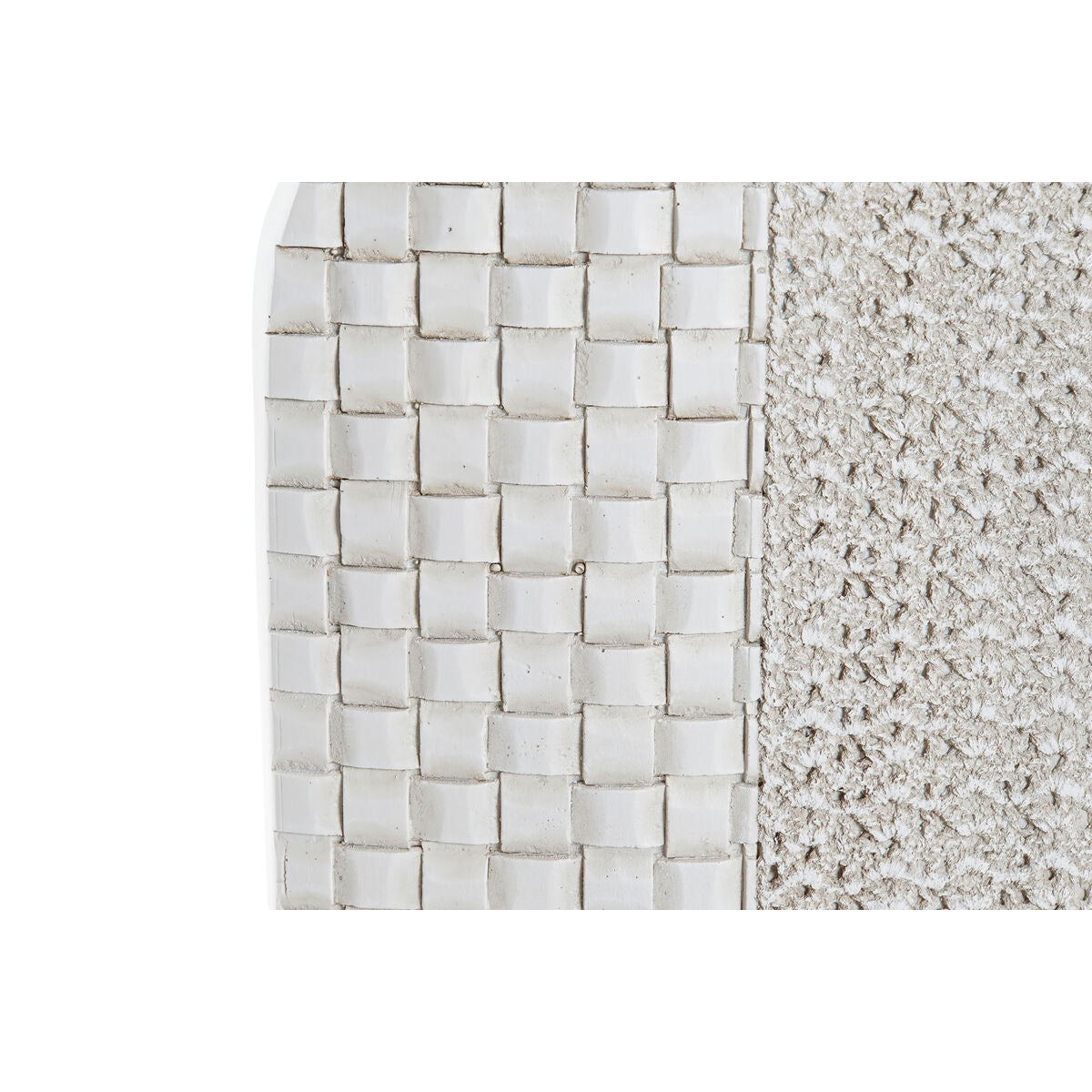 Vaso DKD Home Decor Bianco Resina Moderno (25 x 10 x 51 cm)