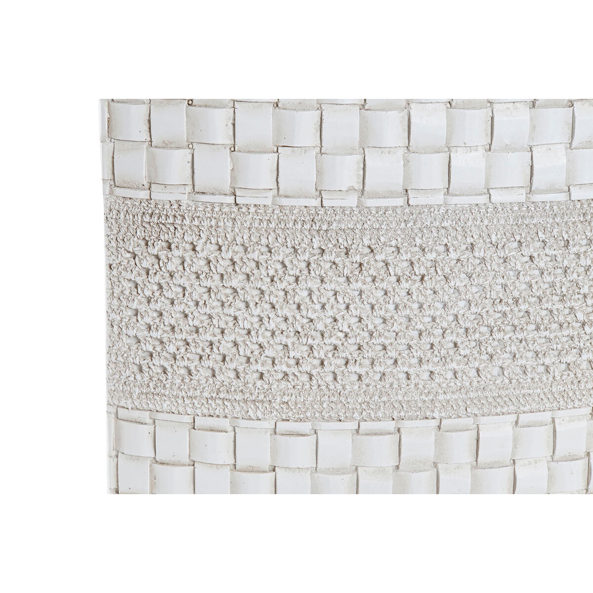 Vaso DKD Home Decor Bianco Resina Moderno (30 x 10 x 45 cm)