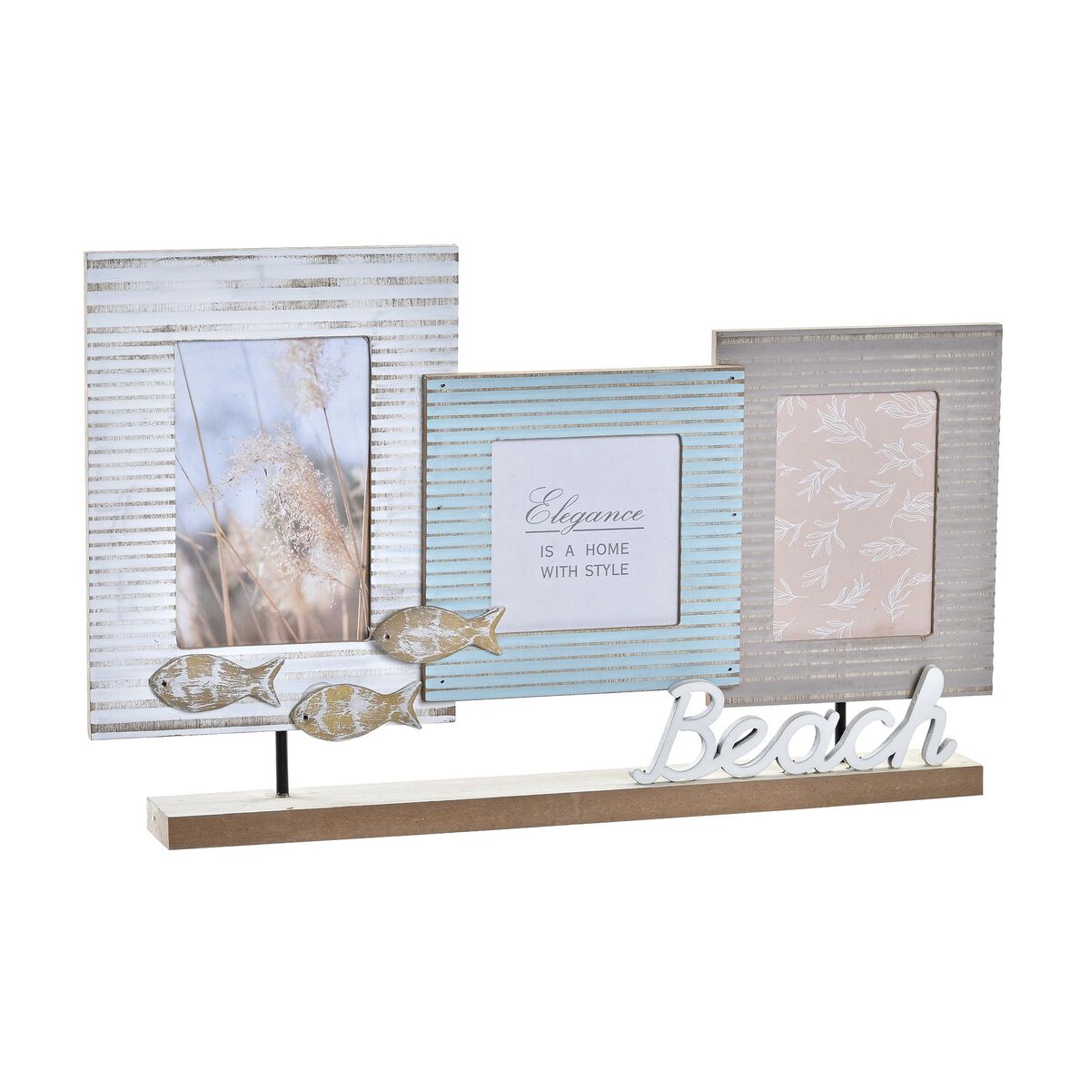 Cornice Portafoto DKD Home Decor Beach Legno Marinaio (43 x 5 x 27 cm)