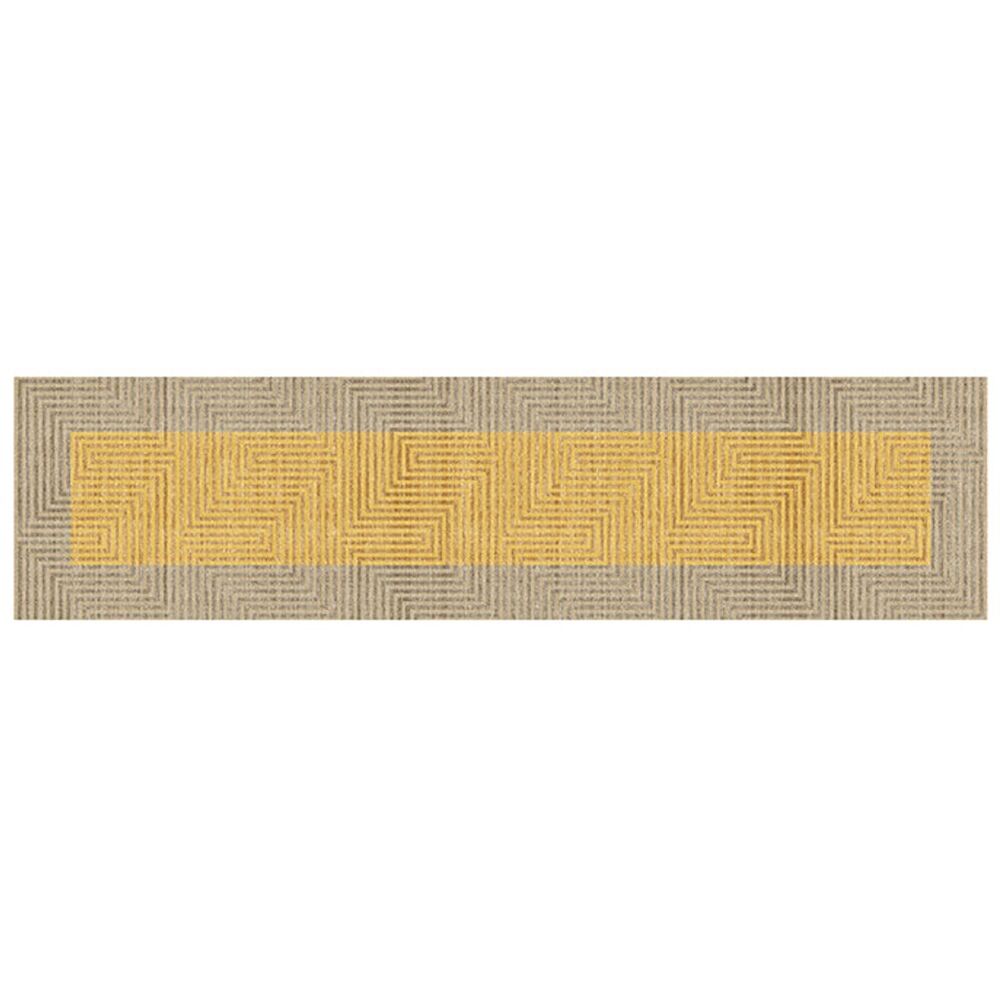 Tappeto passatoia DKD Home Decor Giallo (60 x 240 x 0,7 cm)