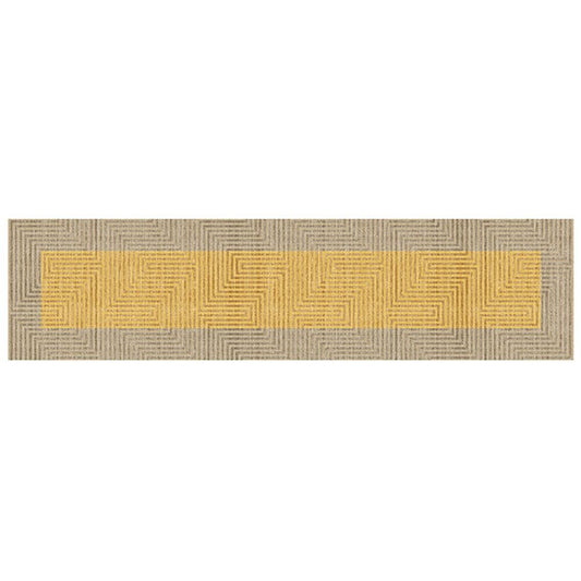 Tappeto passatoia DKD Home Decor Giallo (60 x 240 x 0,7 cm)