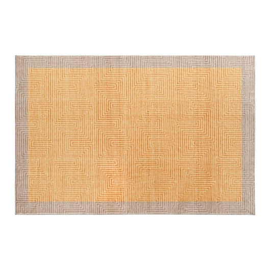 Tappeto DKD Home Decor Giallo (160 x 230 x 0,7 cm)